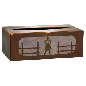 Cowgirl Tissue Covers and Waste Basket