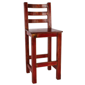 Barn Red Chihuahua Barstool