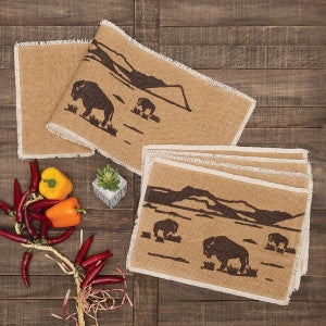 Bison Plain Table Linens