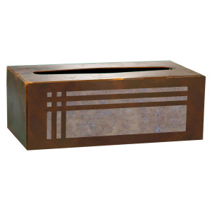 Mission Tissue Boxes and Waste Basket