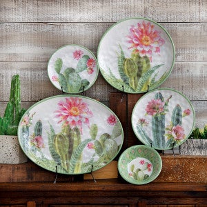 Desert Blooms Cactus Dinnerware