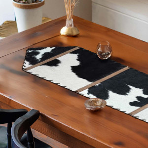 Holstein Leather Table Runners