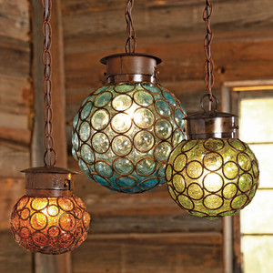 Southwest Glass Sphere Pendant Lights