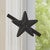 Black Cast Iron Star Tie Backs - Set of 2 Black Cast Iron Star Tie Backs - Set of 2